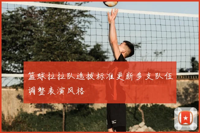 篮球拉拉队选拔标准更新多支队伍调整表演风格